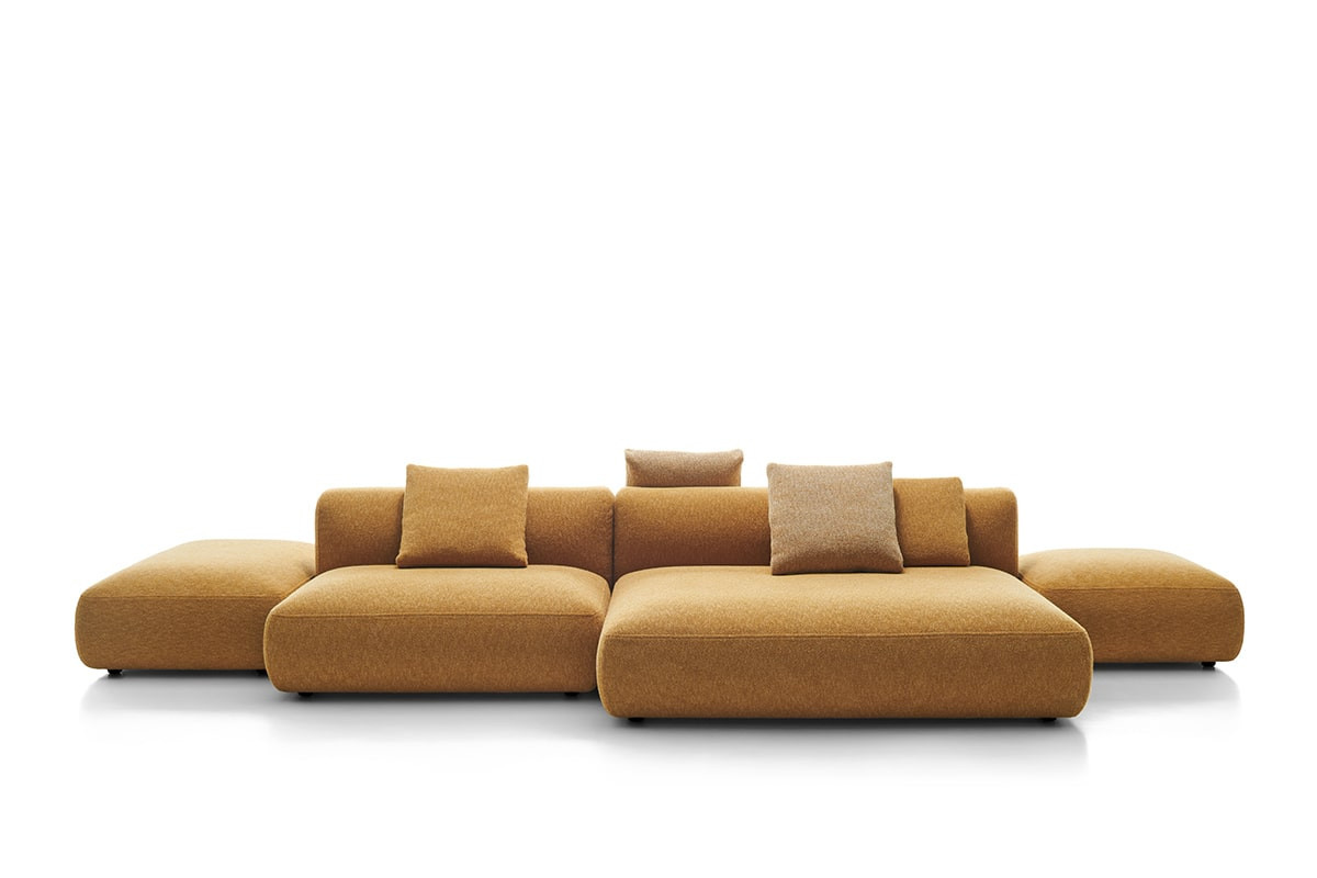 Modular and fixed sofas, Italia\'s MDF armchairs