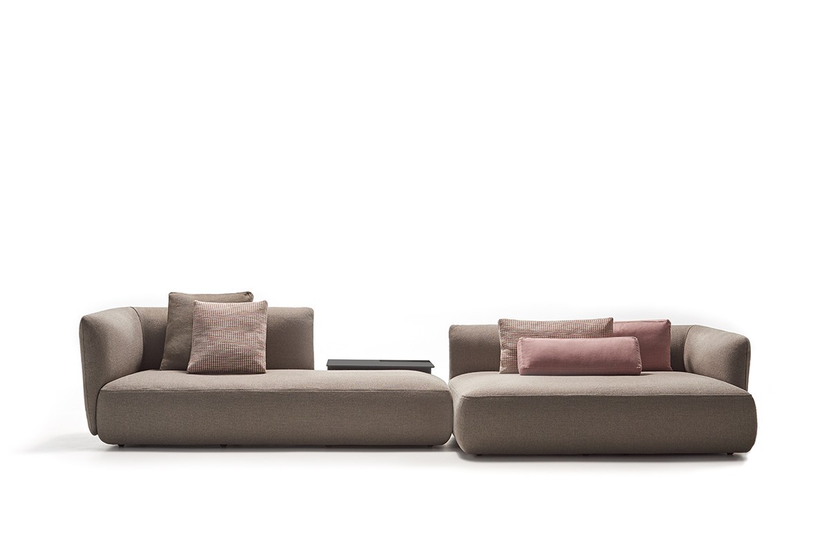sofas, Italia\'s MDF Modular and fixed armchairs.