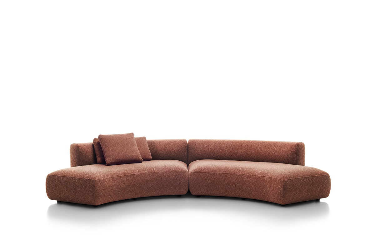 Italia\'s armchairs. Modular and fixed MDF sofas,